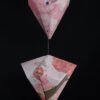 Mobile origami Diamant papier japonais